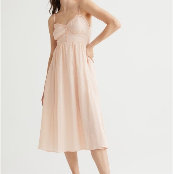 H&M Button Front Dress - Picture 2 of 6